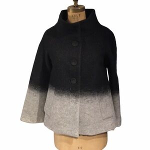 Zara Basic Ombré Wool Coat